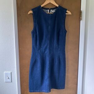 Abercrombie & Fitch Dark Denim Mini Dress